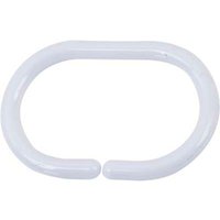 12er-set duschringe pp - weiss - Tendance von EMINZA