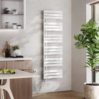 EMKE Badheizkörper Elektrisch mit Thermostat, Handtuchheizkörper Elektrisch Panel Handtuchhalter Handtuchtrokner inkl Heizstab mit timer, Weiß, EMKE Badheizkörper Elektrisch mit Thermostat, Handtuchheizkörper Elektrisch Panel Handtuchhalter Handtuchtrokner inkl Heizstab mit timer, Weiß, von EMKE