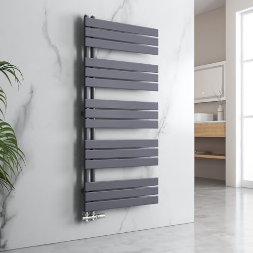 EMKE Badheizkörper Handtuchhalter 1599x600 mm, Handtuchheizkörper Seitenanschlusss Flach Handtuchwärmer Handtuchtrockner Heizkörper Bad Handtuchheizung Anthrazit 1005W EMKE Badheizkörper Handtuchhalter 1599x600 mm, Handtuchheizkörper Seitenanschlusss Flach Handtuchwärmer Handtuchtrockner Heizkörper Bad Handtuchheizung Anthrazit 1005W von EMKE