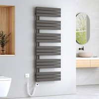 EMKE Elektrisch Badheizkörper Plattenheizkörper Handtuchhalter Handtuchtrokner Handtuchheizkörper inkl Heizstab mit timer Anthrazit 1599x600mm EMKE Elektrisch Badheizkörper Plattenheizkörper Handtuchhalter Handtuchtrokner Handtuchheizkörper inkl Heizstab mit timer Anthrazit 1599x600mm von EMKE