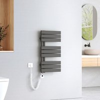 EMKE Elektrisch Badheizkörper Plattenheizkörper Handtuchhalter Handtuchtrokner Handtuchheizkörper inkl Heizstab mit timer Anthrazit 762x400mm EMKE Elektrisch Badheizkörper Plattenheizkörper Handtuchhalter Handtuchtrokner Handtuchheizkörper inkl Heizstab mit timer Anthrazit 762x400mm von EMKE