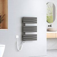 EMKE Elektrisch Badheizkörper Plattenheizkörper Handtuchhalter Handtuchtrokner Handtuchheizkörper inkl Heizstab mit timer Anthrazit 762x500mm EMKE Elektrisch Badheizkörper Plattenheizkörper Handtuchhalter Handtuchtrokner Handtuchheizkörper inkl Heizstab mit timer Anthrazit 762x500mm von EMKE