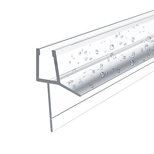 EMKE Ersatzdichtung Dichtkeder Für 4-6mm Glasdicke Wasserabweiser 600mm Duschdichtung Duschkabine Mit Abreißbare Dichtungslippe EMKE Ersatzdichtung Dichtkeder Für 4-6mm Glasdicke Wasserabweiser 600mm Duschdichtung Duschkabine Mit Abreißbare Dichtungslippe von EMKE