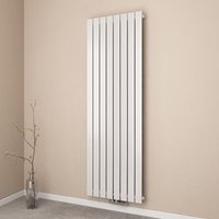 Emke - Heizkörper Flach Heizkörper Design Paneelheizkörper Vertikal, Einlagig, Mittelanschluss, 180x62cm, 1265W, Weiß von EMKE