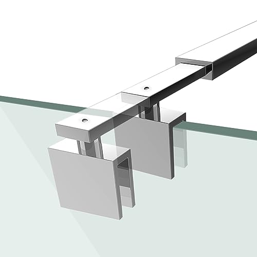 EMKE Stabilisierungsstange Dusche Haltestange 70-120cm 360° Einstellbar Duschwand Stabilisator für Duschwände Haltestange für Glasdicke für 8-10mm EMKE Stabilisierungsstange Dusche Haltestange 70-120cm 360° Einstellbar Duschwand Stabilisator für Duschwände Haltestange für Glasdicke für 8-10mm von EMKE