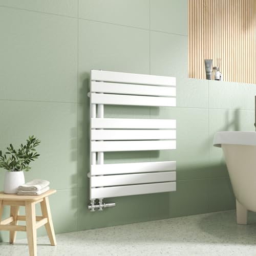 EMKE Handtuchheizkörper Seitenanschluss 762x600 mm, Badheizkörper Handtuchhalter Handtuchwärmer Handtuchtrockner Badezimmer Heizkörper Flach Handtuchheizung Weiß 479 Watt EMKE Handtuchheizkörper Seitenanschluss 762x600 mm, Badheizkörper Handtuchhalter Handtuchwärmer Handtuchtrockner Badezimmer Heizkörper Flach Handtuchheizung Weiß 479 Watt von EMKE