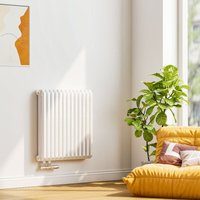 EMKE Heizkörper 600x594 mm D geformt Paneelheizkörper Horizontal Design Heizkörper Doppellagig Flachheizkörper Seitenanschluss Weiß 969W EMKE Heizkörper 600x594 mm D geformt Paneelheizkörper Horizontal Design Heizkörper Doppellagig Flachheizkörper Seitenanschluss Weiß 969W von EMKE