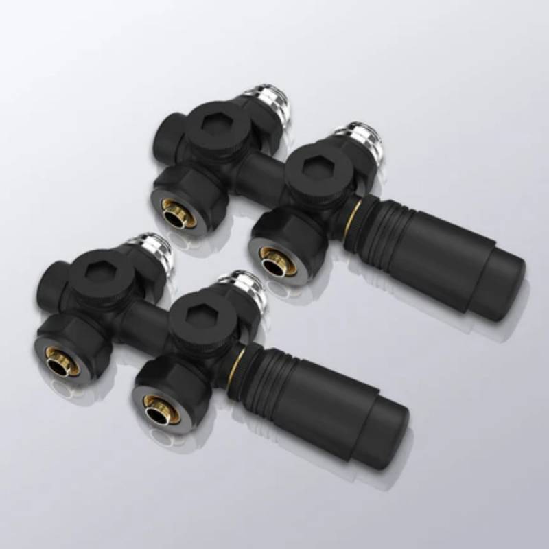 Heizkörperventil mit Thermostat, 7-stufig regelbar, aus Messing von EMKE