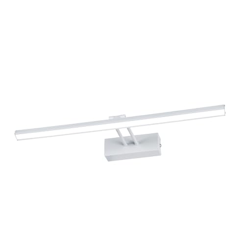EMKE LED Spiegellampe Bad 40cm, Spiegelleuchte Badezimmer 200° Drehung 8W 4200K IP44 Badlampe Spiegel Lampe Wandbeleuchtung Spiegellampen für das bad von EMKE