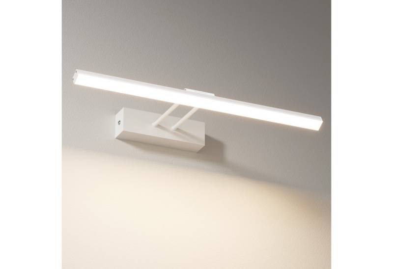EMKE LED Spiegelleuchte Wandleuchte 40cm drehbar Badezimmer, LED fest integriert, Kaltweiß, Neutralweiß, IP44 Wasserdihct 4200K/6500K Kaltweiß Neutralweiß Licht von EMKE