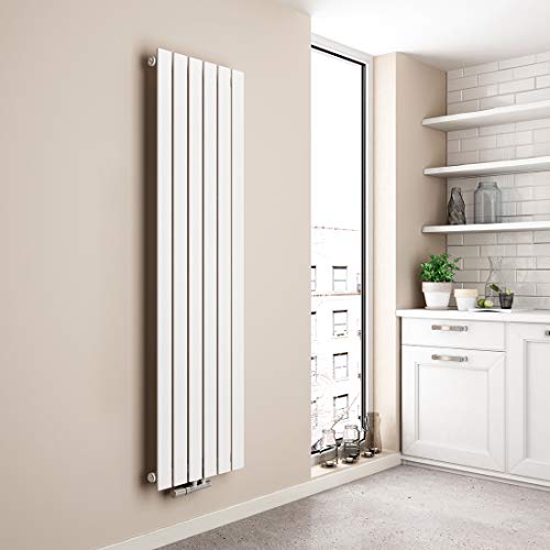 EMKE Vertikal Heizkörper 1600x460mm, Flachheizkörper Einlagig Design Heizkörper Flach Paneelheizkörper Mittelanschluss Heizung Weiß 850W EMKE Vertikal Heizkörper 1600x460mm, Flachheizkörper Einlagig Design Heizkörper Flach Paneelheizkörper Mittelanschluss Heizung Weiß 850W von EMKE