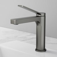EMKE Wasserhahn Waschbeckenarmaturen 195 x 173 x 46 mm Anthrazit Matt Mischbatterie Küchenarmatur mit Luftsprudler Waschtischarmatur EMKE Wasserhahn Waschbeckenarmaturen 195 x 173 x 46 mm Anthrazit Matt Mischbatterie Küchenarmatur mit Luftsprudler Waschtischarmatur von EMKE