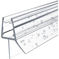 Ersatzdichtung Wasserabweiser Duschdichtung Schwallschutz Duschkabine Bad, 7-8mm Glas 1000mm, 1 Stück - Emke Ersatzdichtung Wasserabweiser Duschdichtung Schwallschutz Duschkabine Bad, 7-8mm Glas 1000mm, 1 Stück - Emke von EMKE