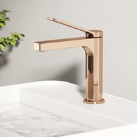 Wasserhahn Waschbeckenarmaturen 195 x 173 x 46 mm Rosengold Mischbatterie Küchenarmatur mit Luftsprudler Waschtischarmatur - Emke Wasserhahn Waschbeckenarmaturen 195 x 173 x 46 mm Rosengold Mischbatterie Küchenarmatur mit Luftsprudler Waschtischarmatur - Emke von EMKE