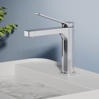 Wasserhahn Waschbeckenarmaturen 195 x 173 x 46 mm Chrom Mischbatterie Küchenarmatur mit Luftsprudler Waschtischarmatur - Emke Wasserhahn Waschbeckenarmaturen 195 x 173 x 46 mm Chrom Mischbatterie Küchenarmatur mit Luftsprudler Waschtischarmatur - Emke von EMKE