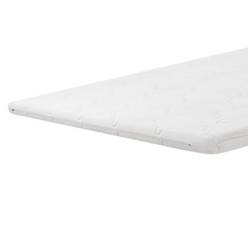 Emma Essentials Matratzen Topper, 5 cm hoher Volumenschaum, Luftdurchlässig und bequem für Boxspringbetten und Schlafsofas, 180x200cm, Abnehmbar und waschbar von Emma