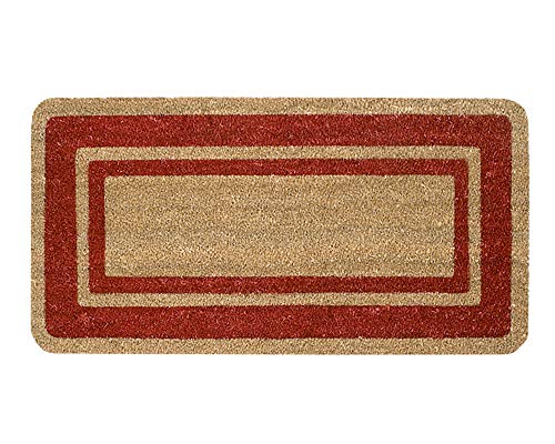 emmevi Fußmatte Kokos Natur Außen Tür Eingang Rückseite rutschfest Schmutzfangmatte Modell Kokos Rand 50 x 100 cm Rand emmevi Fußmatte Kokos Natur Außen Tür Eingang Rückseite rutschfest Schmutzfangmatte Modell Kokos Rand 50 x 100 cm Rand von emmevi