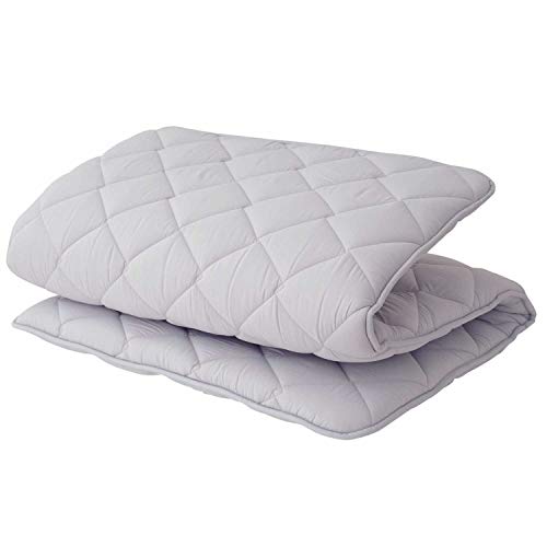 EMOOR Japanische Faltbarer Futon Matratze, 160 x 210 cm, Grau Hergestellt in Japan, Tatami matten Bodenmatratze, Fest, Polyester EMOOR Japanische Faltbarer Futon Matratze, 160 x 210 cm, Grau Hergestellt in Japan, Tatami matten Bodenmatratze, Fest, Polyester von EMOOR