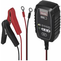 Akku-Ladegerät für Auto, Moto, 6/12/12,8V 0,8A, 1,8 m Kabel, Akku-Schutz, intelligentes Aufladen, N1015 - Emos von EMOS