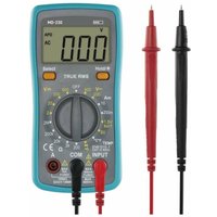 Digital-Multimeter catiii 600V, True rms Strommessgerät und Batterietester 2000 Counts mit Meßspitzen, Sonde, Memory-Funktion, M0230 - Emos von EMOS