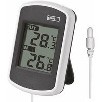 Emos - Digitales Aussen- und Innen-Thermometer mit Außensensor, drahtgebunden, batteriebetrieben, E0041 von EMOS