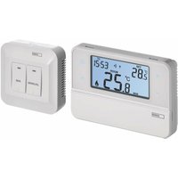 Drahtloser Raumthermostat mit OpenTherm-Unterstützung, programmierbar für Heizungssysteme, Sender+Empfänger Set, zur Aufputzmontage, P5616OT - Emos von EMOS