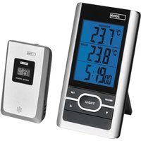 Drahtloses Digitales Aussen- und Innen- Thermometer mit Außensensor und Memory Funktion, batteriebetrieben , E0107 - Emos von EMOS