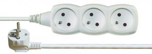 EMOS 1902030200 énergie- Distribution Unit (PDU) Einheit Verteilung von Energie (PDUs) (10 A 250 V 220 – 240 V,) weiß von EMOS