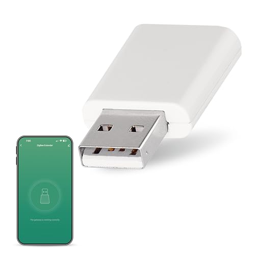 EMOS GoSmart Mini ZigBee Signalverstärker, Smart Home USB Zigbee 3.0 Extender kompatibel mit Tuya, Smart Life, Zigbee-Hub erforderlich von EMOS