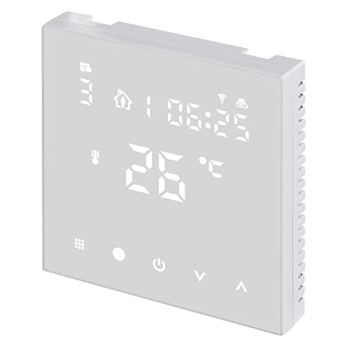 EMOS GoSmart - Smart Home Raumthermostat mit App - WiFi - IP Thermostat für Fußbodenheizung - mit Touch-Bedienung - energiesparend - Tuya, Smart Life, Google Assistant und Alexa kompatibel - weiß von EMOS