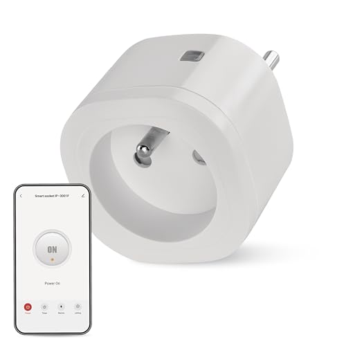 EMOS GoSmart ZigBee Steckdose 16A, 2,4GHz Smart Steckdose mit Timer und Stromzähler, gesteuert manuell und mit EMOS GoSmart-App, kompatibel mit Sprachassistant Amazon Alexa, Google Assistant, weiß EMOS GoSmart ZigBee Steckdose 16A, 2,4GHz Smart Steckdose mit Timer und Stromzähler, gesteuert manuell und mit EMOS GoSmart-App, kompatibel mit Sprachassistant Amazon Alexa, Google Assistant, weiß von EMOS