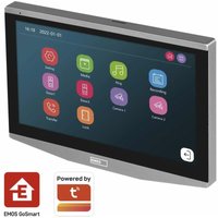 EMOS GoSmart Zusatz-Monitor IP-700B zur Video-Türsprechanlage IP-700A (H4010), Touchscreen-Bildschirm mit 7'' LCD-Farbdisplay, H4011 von EMOS