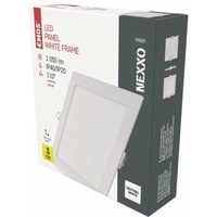 EMOS LED Panel 12,5 W, quadratische 1050 lm Einbauleuchte, Deckenleuchte in Weiß, extra flach, neutralweiß 4000 K, inkl. LED-Treiber, ZD2135 von EMOS