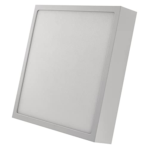 EMOS LED Panel 21 W, quadratische 1900 lm Deckenleuchte, Wandleuchte 22,5 cm, 3 einstellbare Lichtfarben warmweiß-neutralweiß (3000/3500/4000K), inkl. LED-Treiber von EMOS