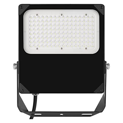 EMOS LED Strahler PROFI PLUS NARROW 100W, IP66 wasserdichtes Flutlicht für Feuchträume, Innen und Außen, Helligkeit 11000lm, Neutralweiß 4000K, CRI>80, Lebensdauer 50000h, 5 Jahre Garantie von EMOS