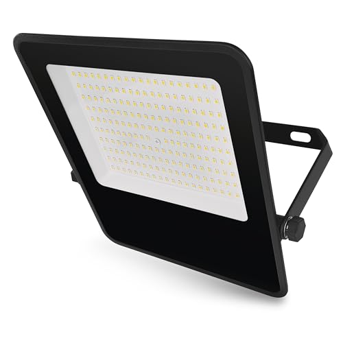 EMOS - LED-Strahler VISIO 100W, 15000 lm - ultradünnes Aluminium Flutlicht - wasserdicht - neutralweiß - extra hohe Lichtleistung 150lm/W - Lebensdauer 36000 h - Abstrahlwinkel 110° - für Außenbereich EMOS - LED-Strahler VISIO 100W, 15000 lm - ultradünnes Aluminium Flutlicht - wasserdicht - neutralweiß - extra hohe Lichtleistung 150lm/W - Lebensdauer 36000 h - Abstrahlwinkel 110° - für Außenbereich von EMOS