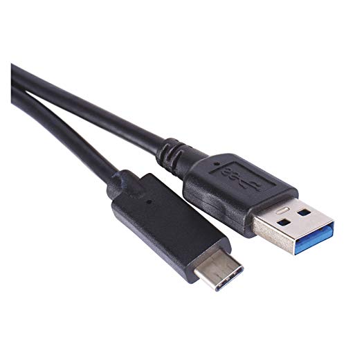 EMOS SM7021BL USB C Kabel 3.1 Quick-Charge 1m, 3A A C-Stecker, 1 Meter Schnelladekabel, für Datentransfer und Laden geeignet von EMOS