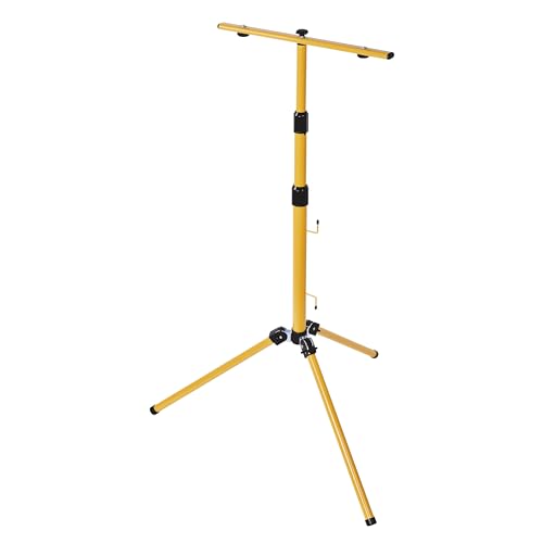 EMOS ZS9510 Stativ für 2 Strahler, Ständer für 2 Halogen- oder LED-Scheinwerfer, Gelb, 14 x 12 x 63 cm EMOS ZS9510 Stativ für 2 Strahler, Ständer für 2 Halogen- oder LED-Scheinwerfer, Gelb, 14 x 12 x 63 cm von EMOS