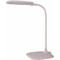 EMOS dimmbare LED Tischlampe STELLA 6,5W, Helligkeit max. 400lm, Lichtfarbe 4000K, flexibler Arm, 1,7m Netzkabel, rosa, Z7602P von EMOS