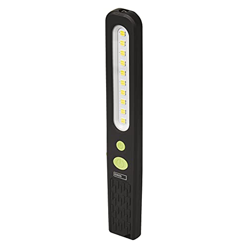 EMOS - aufladbare LED-Arbeitsleuchte mit Boost-Funktion - 700lm, max. 45 m - 3 Leuchtmodi - 6 Stunden - USB-Kabel - für Hobbybastler und Außenbereich - schwarz von EMOS