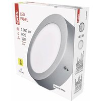 Led Deckenlampe 12W, runde Wand- und Deckenleuchte mit Driver, Ersatz für 70W Glühbirne, neutralweiß 4000 k, 1000 lm, IP20, ZM5232 - Emos von EMOS