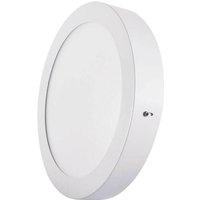 LED Einbauleuchte rund IP20 silber neutralweiß 7,6 W 120 x 40 mm von EMOS