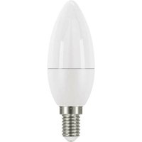 LED-Lampe Classic Kerzenform E14 neutralweiß 6 W von EMOS
