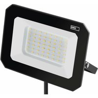 Led Strahler simpo 50 w, IP65 wasserdicht für Außen, 5000 lm, Neutralweiß 4000 k, Lebensdauer 25000 St., inkl. 20 cm Anschlusskabel, ZS2243 - Emos von EMOS