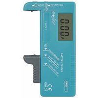 Uni Batterietester, Akkutester, Batterieprüfergerät, digital mit lcd Display, für aa, aaa, c, d, 9 v, Knopfzellenbatterien, N0322 - Emos von EMOS