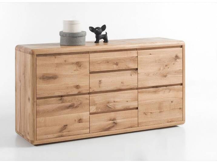 Sideboard 140 cm Wildeiche massiv Verona von EMPINIO24