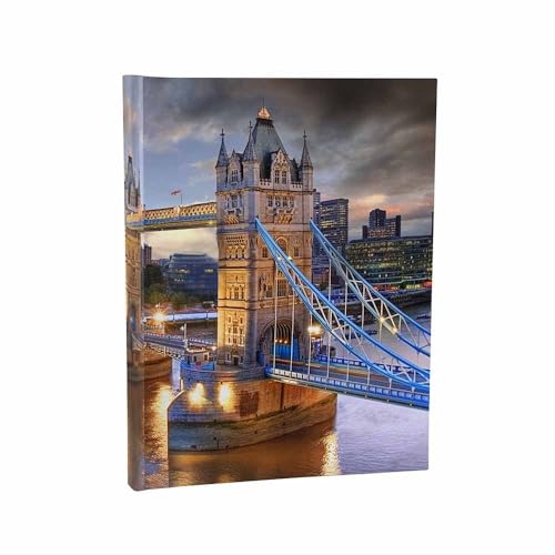 Traditionelles Album für 100 schwarze seiten 19,5x26 London - 352(de), Urlaubssouvenir von EMPOL