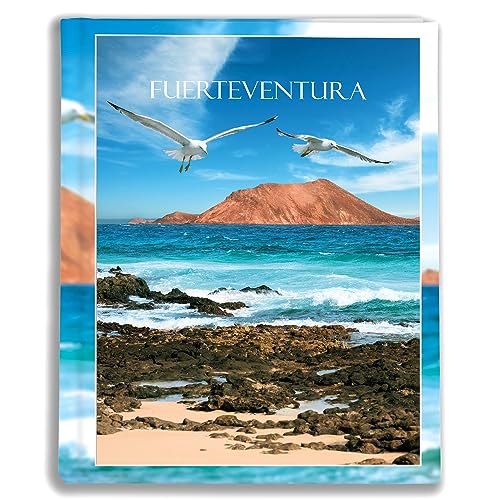 Urlaubsfotoalbum 10x15: Fuentevera, Fototasche für Fotos, Taschen-Fotohalter für lose Blätter, Urlaub Fuentevera, Handgemachte Fotoalbum von EMPOL