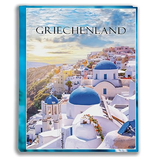 Urlaubsfotoalbum 10x15: Griechenland, Fototasche für Fotos, Taschen-Fotohalter für lose Blätter, Urlaub Griechenland, Handgemachte Fotoalbum von EMPOL