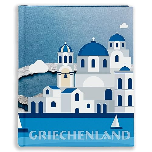 Urlaubsfotoalbum 10x15: Griechenland, Fototasche für Fotos, Taschen-Fotohalter für lose Blätter, Urlaub Griechenland, Handgemachte Fotoalbum von EMPOL